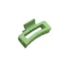 Pinza de Garra Mate de 6.5 cm Cuadrada Rectangular Pinza Sencilla Elegante Pasador para Recogido Grande Pinza de Tiburón Accesorio