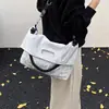 Bolsa de Mano Popular Transfronteriza con Efecto Ola de Agua, Gran Capacidad, Nuevo Modelo 2026 para Mujer, Simple y Elegante, Sensación de Alta Gama, Bolso Cruzado de Hombro Único