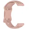 Adecuado para Samsung/Huawei/Garmin 18/20/22mm Correa de Silicona Huawei Gt4/5 Estampado de Leopardo Monocromático Modelo Universal