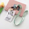 Serie Sanrio coolomi tarjeta de pecho tarjetero de cuerda larga tarjetero de protección para estudiantes tarjetero de acceso tarjetero de tarjeta de autobús hebilla