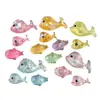 Accesorios para la Cabeza Pin BB Manualidades Niños Pegamento Cremoso Funda para Teléfono Móvil Ballena Océano Accesorios de Resina Delfín Accesorios para el Cabello Materiales Hechos a Mano