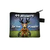Nuevo Producto Bosque 99 Noches en el Bosque Monedero Mini Portátil Portatarjetas de Identificación