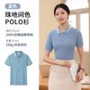 Camisa Polo Bordada com Estampa de Manga Curta Masculina e Feminina Igual Lel Business Lazer Trabalhador Camiseta Nova Moda Roupa de Trabalho