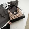 Casual Canvas Portátil Crossbody Tote Bag Feminino Grande Capacidade 2024 Nova Mochila Texted Commuter Travel Backpack