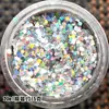 Resina Glitter Laser Areia Movediça Estrela de Cinco Pontas Coração Iridescente Pata de Gato Lantejoulas Capa de Celular Areia Movediça