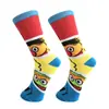 Calcetines de tubo para hombre de dibujos animados europeos y americanos serie de animales calcetines deportivos para pareja calcetines de moda color personalizado suministro directo de fábrica