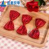 8CM poliéster sin cuernos con lazo diy lazo hecho a mano accesorios para ropa lazo en stock accesorios