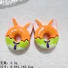Novos Acessórios de Resina de Donut de Animal de Desenho Animado Cola de Creme DIY Grampo de Cabelo Capa de Celular Ímã de Geladeira Copo de Água Pequeno Pingente
