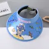 Chapéus Finos de Verão para Crianças, Chapéus de Proteção Solar Fofos e Adoráveis para Meninas, Meninos e Bebês, Chapéus com Viseira Solar, Chapéus de Sol da Moda
