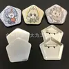 Insignias Bidimensionales Periféricas de Estrella de Anime Triangulares de Hojalata Se Pueden Personalizar Según los Dibujos