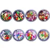 Venta al por mayor transfronteriza Arte para uñas de Navidad Diamante Papá Noel Copo de nieve Elementos de regalo Remaches de aleación Perla Decoraciones Mixtas