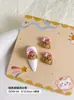 Accesorios para Uñas Artísticas Caricatura Suave Lindo Moño Perro Nueva Versión Q Lindo Perro Bichón Pequeño Resina Desgastable Accesorios para Uñas