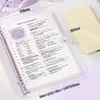 Livro de folhas soltas com capa mole de PVC notebook b5 livro transfronteiriço alto valor de cor capa destacável a5 livro de mão livro diário