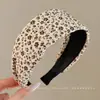 Diadema de Borde Ancho para Otoño e Invierno Estilo Coreano para Mujer Diadema Alta para la Parte Superior de la Cabeza Hace que la Cara Parezca Más Pequeña Sensación de Alta Calidad Pinza para el Cabello Accesorios para el Cabello Antideslizante Pinza para el Cabello Goma para el Cabello