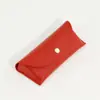 Estojo Minimalista de Couro para Óculos, Caixa de Armazenamento Portátil Personalizada para Óculos, Estojo Resistente à Pressão para Óculos de Sol, Em Estoque, Pode Ser Impresso com Logo