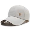 Novo boné de beisebol masculino, protetor solar, chapéu de sol, boné casual para todos os jogos, estilo coreano, chapéu de lona de cor sólida