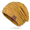 9875 otoño e invierno más terciopelo color mixto Joker gorro de punto de lana cálido moda gorro pullover invierno europeo y americano para mujer transfronterizo