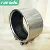 Fornecimento Direto da Fábrica Em Estoque Conector de Tubo de Aço Inoxidável Reparador Multifuncional de Tubos União de Aço Inoxidável 304