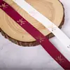 Fita Tecida Personalizada com Estampagem Dourada, Alças de Ombro para Bagagem de Poliéster Resistente ao Desgaste Multicor, Fita de Cetim Personalizada com Logo Decorativo