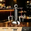 Copa de Vino Tinto Giratoria 360° Cristal de Lujo Ligero Copa de Tallo Alto Copa de Vino para el Hogar Accesorios para Vino Caja de Regalo