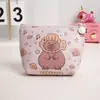 Billetera de Capibara para Mujer, Porta Tarjetas Ins, Cartera Pequeña de Nicho de Aspecto Elegante, Portátil, Dibujos Animados, Pequeño Regalo