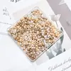 Accesorios Imitación Perla Maillard 10g Tamaño Mixto Bolas Redondas Plástico ABS Perlas Yiwu Transfronterizo No Poroso Color Mixto Accesorios