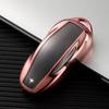 Adecuado para Tesla Tesla Funda para Llave modeloY/modelo3 Estuche para Tarjeta modeloS/X Hebilla para Bolsa de Coche Mujeres