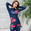 Traje de buceo transfronterizo, traje de baño de manga larga para mujer, traje de baño de dos piezas con protección solar para exteriores, traje de baño de medusas, traje de surf, traje de secado rápido.