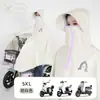 Impermeable para Motocicleta Eléctrica para Mujer, Engrosado y Largo, Poncho Especial a Prueba de Lluvia para Adultos para Ciclismo