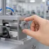 38 # M6M8M10 Hexagonal Flor de Ciruelo Agujero Pasante Pomo de Plástico Manija Manija Rosca Manual Torcida