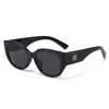 Óculos de Sol Cat-Eye com Armação Grande para Mulheres, Novo Estilo 2026, Proteção UV, Óculos de Sol Fashion, Versátil para Viagem