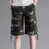 Shorts de trabajo camuflaje para hombre moda de verano pantalones finos de cinco puntos pantalones sueltos casuales pantalones de cinco puntos para hombre al por mayor