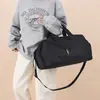 Bolsa de Viagem Transfronteiriça Personalizada Feminina de Grande Capacidade Bolsa de Viagem com Separação de Seco e Molhado Bolsa Fitness Bolsa de Natação Bolsa de Ombro para Yoga