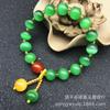 Venderá el brazalete de piedra de ojo de gato de ágata de piedra Tianhe de drenaje directo de suministro de regalo de Jade Jade