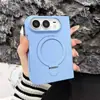 Funda de Teléfono Magnética con Soporte de PC con Sensación de Piel Color Rojo Cereza para Apple 18Duo Más Vendida con Sensación de Piel Plegable Izquierda-Derecha