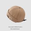 Gorra de piso de estilo coreano de primavera y otoño con letras de oso para niño, delgada, a juego, para bebé, para viajar, personalizada, para niños, de melón, para primavera