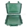 Suministro directo de fábrica caja de plástico ABS color verde militar caja de operación de mando caja de protección para disco duro forro de esponja EVA
