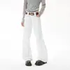 Pantalones Cargo Tridimensionales Estilo Retro Americano para Hombre, Pantalones Largos Versátiles Rectos Sueltos Estilo Melard para Hombre