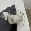 Bolso de Axila Verano 2025 Nueva Moda Bolso de Hombro Único Cruzado Cadena Personalizada Moda para Damas Bolso Almohada de Moda