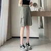 Shorts Curtos de Seda Gelada Plus Size para Mulheres, Novo Estilo Popular do Verão de 2026, Calças Largas Casuais de Cintura Média, Estilo Japonês Solto