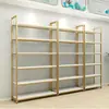 Prateleira de múltiplos níveis Rack de armazenamento Vitrine de supermercado Exibidor de amostras Rack de produtos cosméticos Suporte de exibição ajustável Vitrine