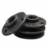 Flange de base de rosca interna para tubo de água galvanizado de ferro fundido retrô de 4 minutos, junta de parede, decoração de canto, fixação de 6 minutos