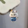 Protetor de Poeira para Celular Gato Raivoso Acrílico Popular Transfronteiriço 2D Pingente Tipo-C Fofo