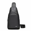 Nueva Bolsa de Pecho para Hombre Estilo Business Casual, Gran Capacidad, Impermeable y Resistente al Desgaste, Bolso Cruzado Versátil para Hombro