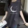 Desembaraço de E-commerce Transfronteiriço Grandes Marcas Cortam Etiquetas Contra Comércio Exterior Roupas para Mães Casuais Tamanho Plus Manga Curta Camiseta Moderna Ombro Normal Feminina