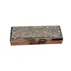 Pastillero de Alto Valor Incrustado de Diamantes Portátil Sellado Tamaño Pequeño Mini Caja Dispensadora Caja Portátil para Guardar Pastillas Hogareña Moderna