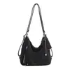 Bolsa Grande Capacidade Feminina Outono 2026 Nova Bolsa Transversal Boa Textura Para Aula Estudantes Universitários Bolsa de Ombro Única Bolsa Tote para o Trabalho