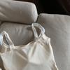 Camisola Feminina Bordada em Renda Pure Desire com Bojo para Uso Interno e Externo Lindo Design nas Costas Top Modelador Verão