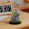 Venta al por mayor Transfronterizo Popular Flor de Rosa Bloque de Construcción Maceta de Montaje Serie Decoraciones para Sala de Estar Juguetes de Partículas Pequeñas Regalos para el Festival Qixi