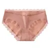 Ventas Directas de Fábrica Ropa Interior Femenina Algodón Puro Japonés Encaje en la Entrepierna Sexy Transpirable para Mujer Braguitas de Cintura Media para Chica